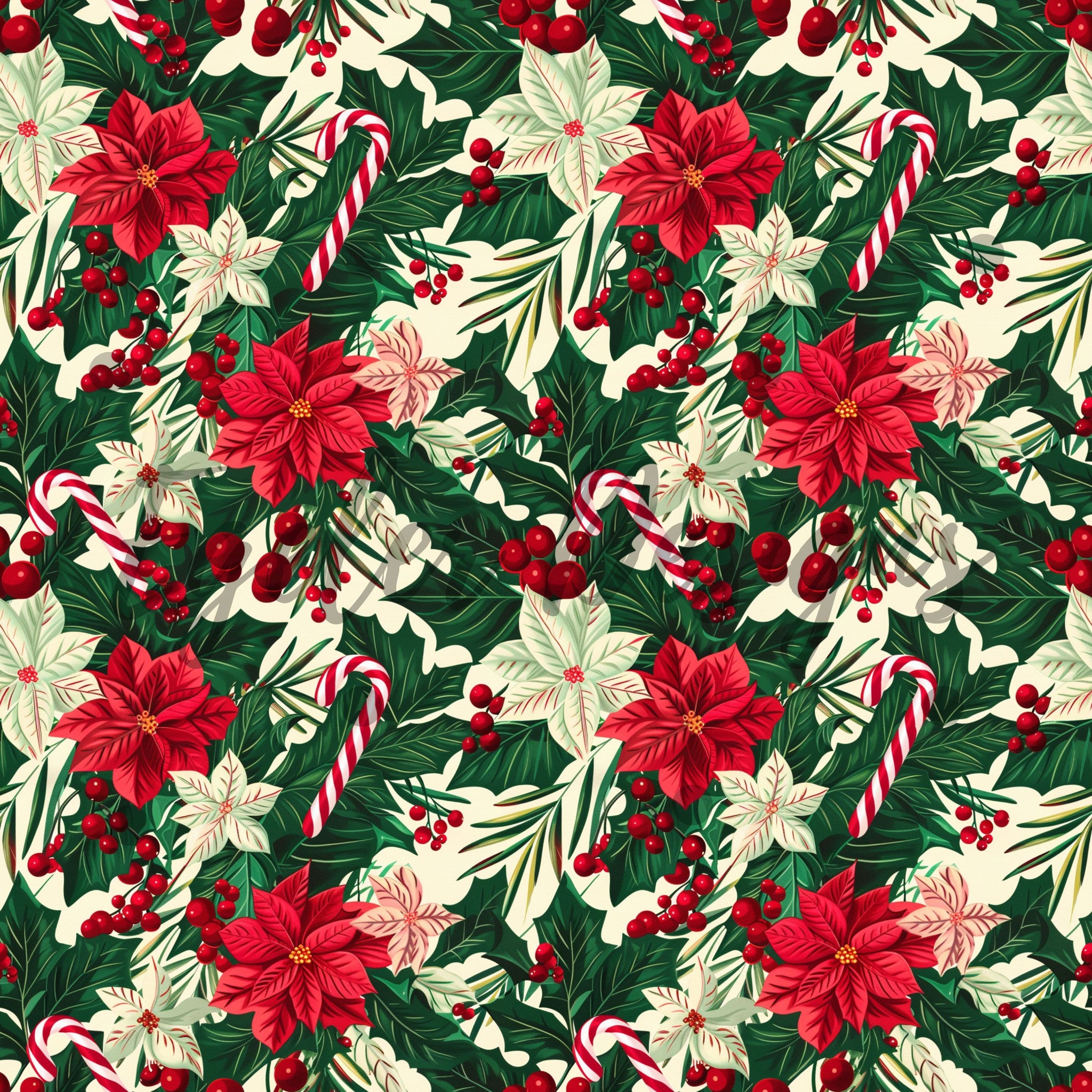 Candy Cane Floral (LIMITED 15)