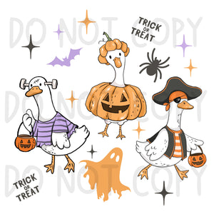 Halloween Goose PNG (LIMITED 15)