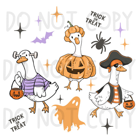 Halloween Goose PNG (LIMITED 15)