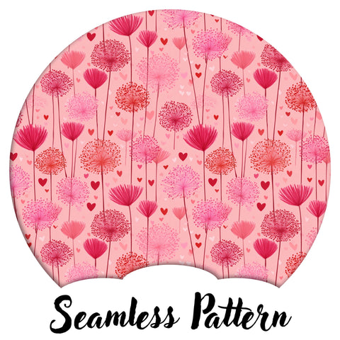 Pink Dandelions Valentine (LIMITED 15)