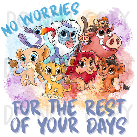 No Worries PNG (LIMITED 15)