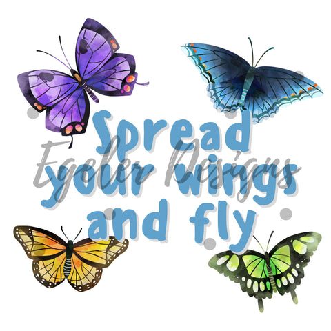 Spread Your Wings Butterfly PNG