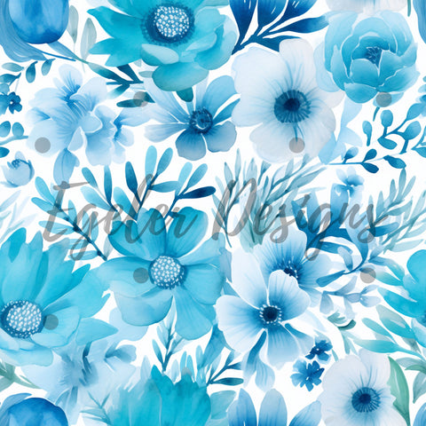 Blue Floral (LIMITED 15)
