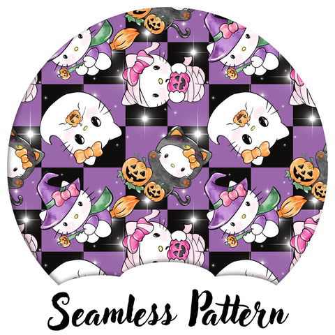 Purple Check Cat (LIMITED 15)