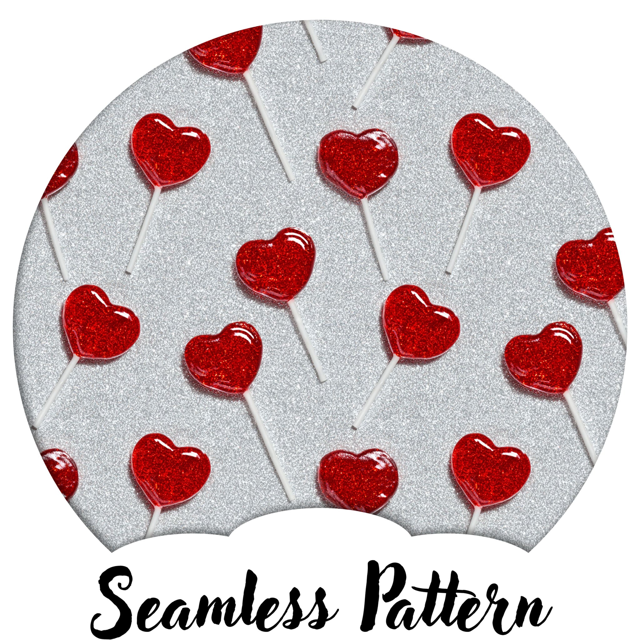 Glitter Heart Sucker Valentine (LIMITED 15)