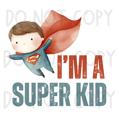 Super Kid PNG (LIMITED 10)