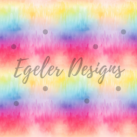 Watercolor Rainbow Ombré Seamless Pattern Digital Download (LIMITED)