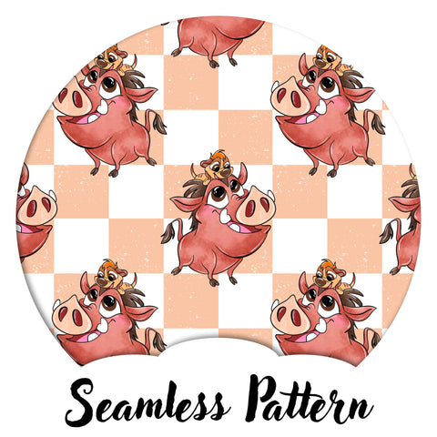 Tan Checker Lion (LIMITED 15)