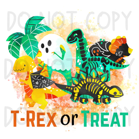 Rex Or Treat PNG