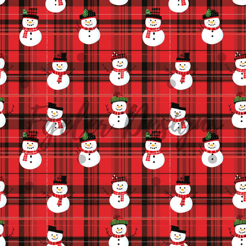Plaid Snowmen (LIMITED 15)