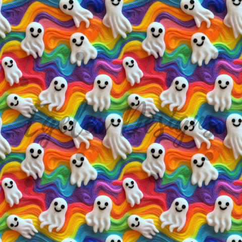 Felt Ghosties Rainbow