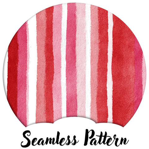 Watercolor Vday Stripes (LIMITED 15)