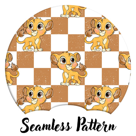 Brown Checker Lion (LIMITED 15)