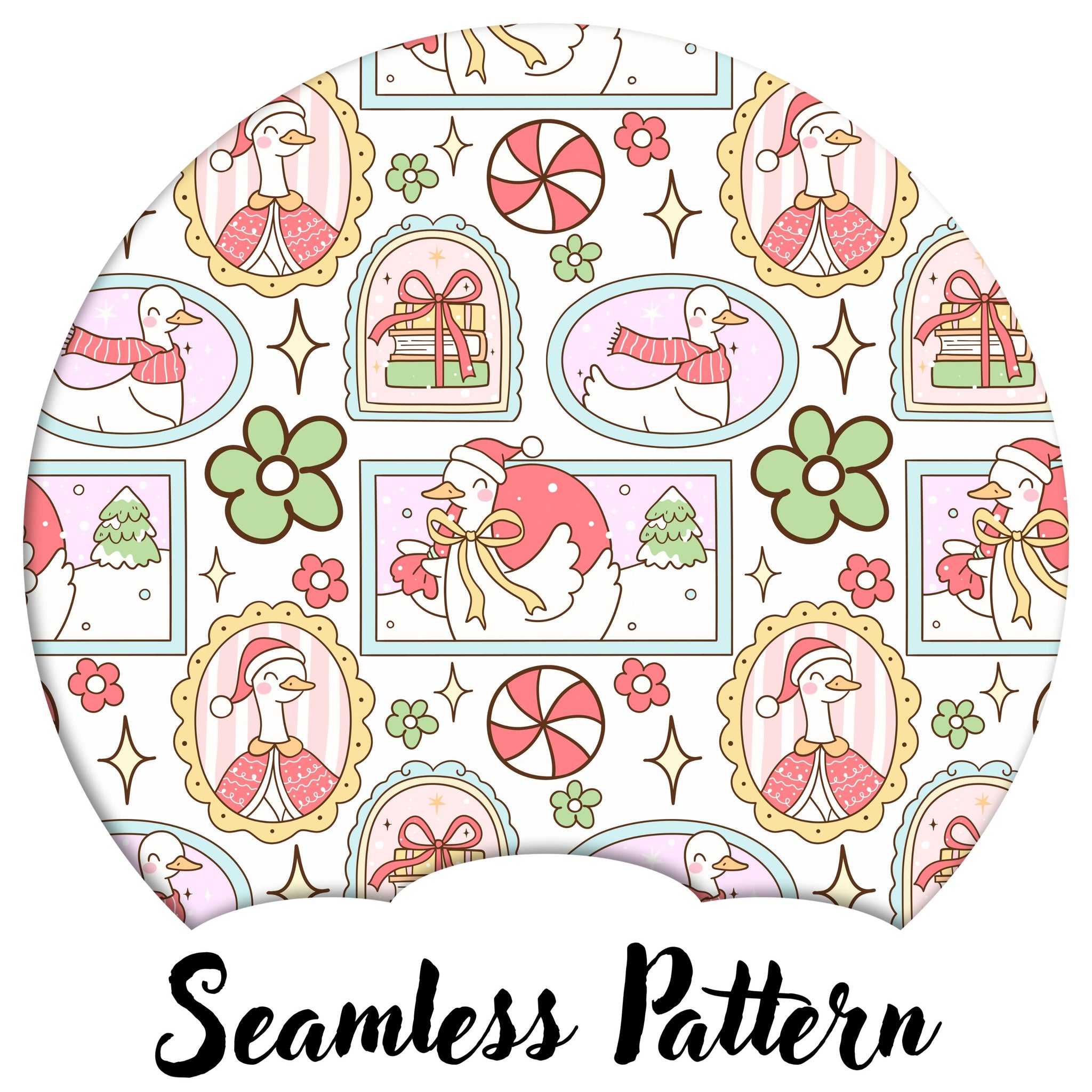 Christmas Geese On White (LIMITED 20)