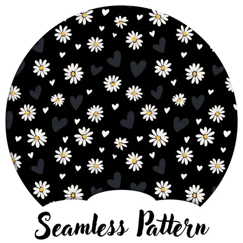 Black Heart Daisies Valentine (LIMITED 15)
