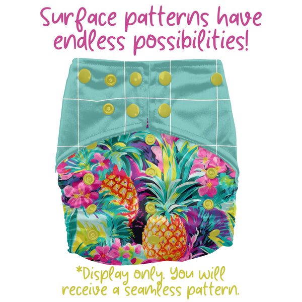 Tropical Citrus COORD Seamless Pattern Digital Download LIMITED 35