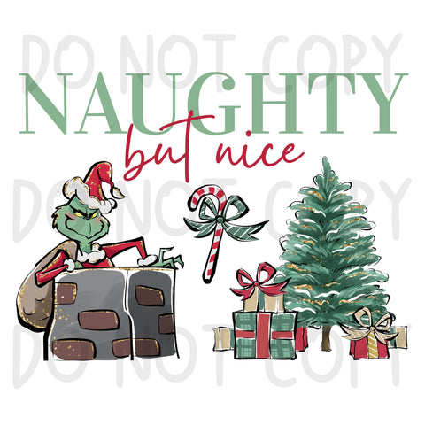 Naughty Nice PNG (LIMITED 15)