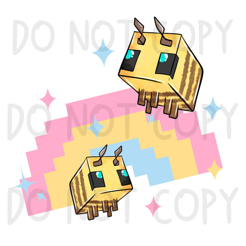 Pixel Rainbow PNG (LIMITED 15)
