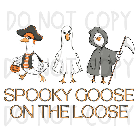 Spooky Goose PNG (LIMITED 15)