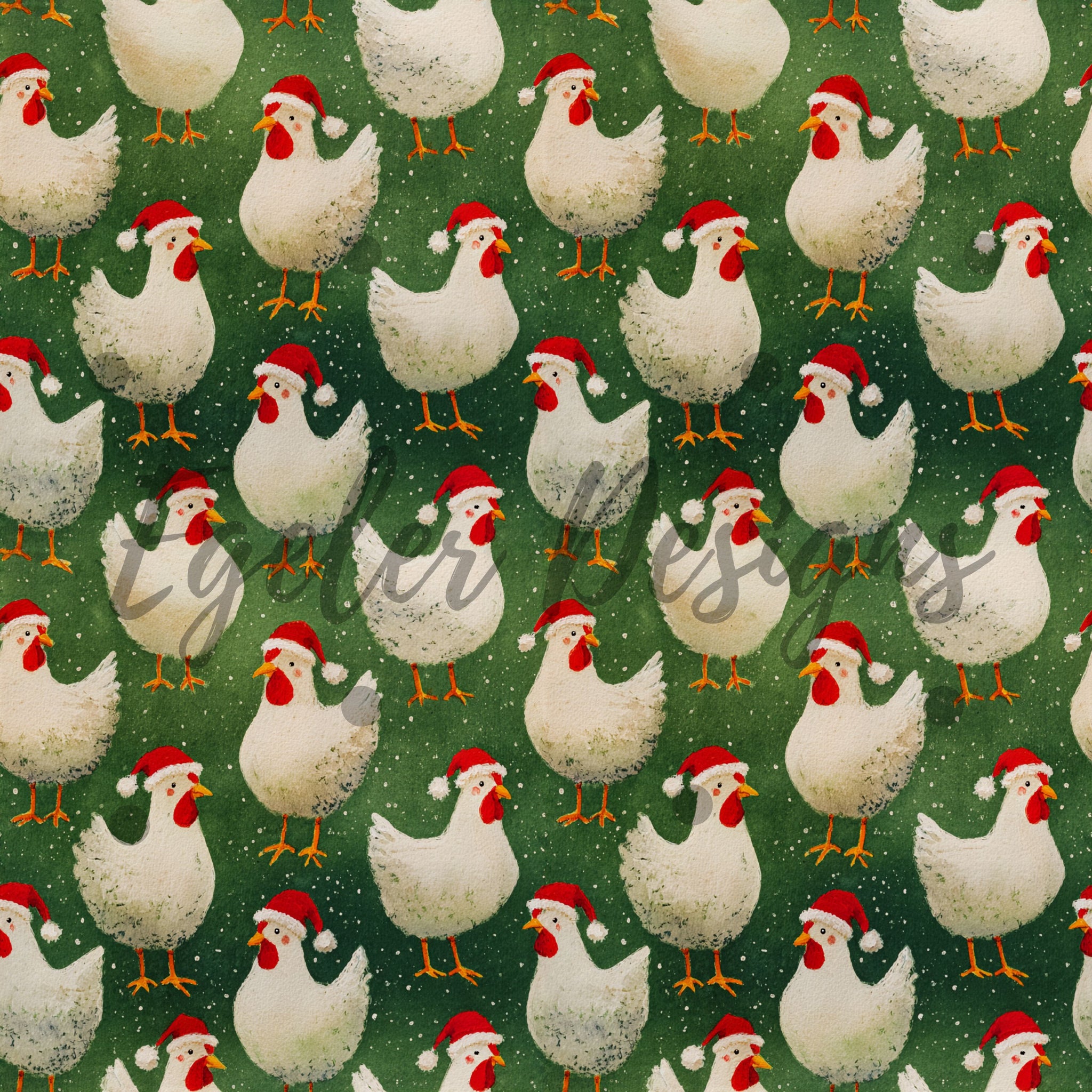 Chicken Santa Hats (LIMITED 20)