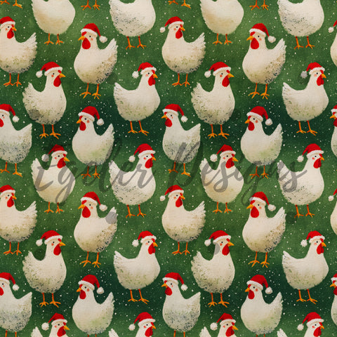 Chicken Santa Hats (LIMITED 20)