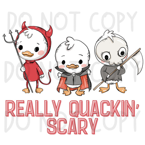 Scary Duck PNG (LIMITED 15)