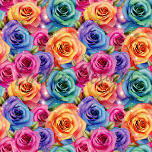 Rainbow Roses