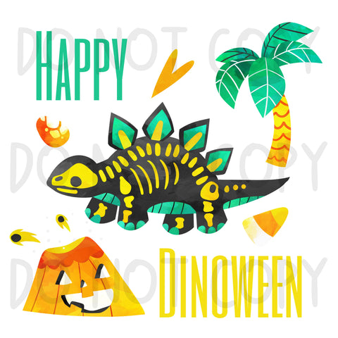 Dinoween PNG