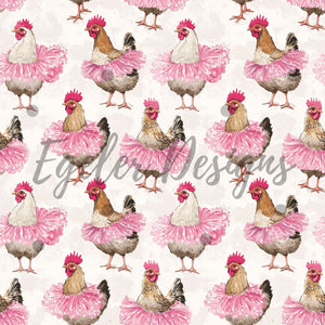 Watercolor Tutu Chicks (LIMITED 15)