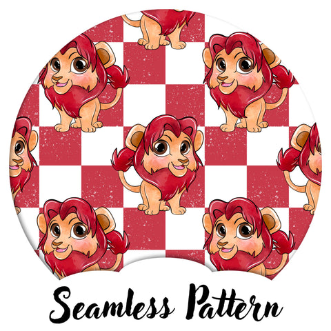 Red Checker Lion (LIMITED 15)