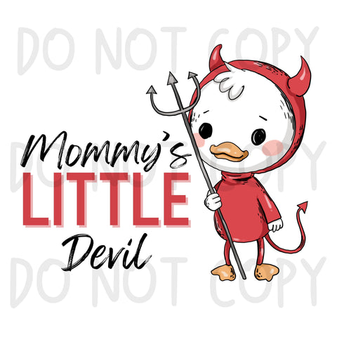 Devil Duck PNG (LIMITED 15)