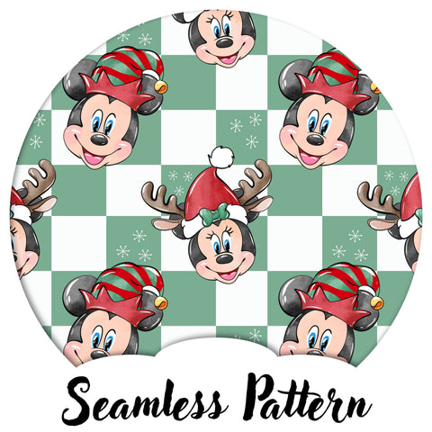 Checker Christmas Mouse (LIMITED 15)