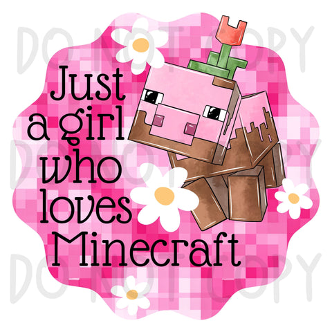 Just A Girl PNG (LIMITED 15)