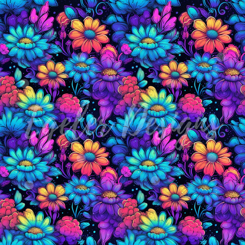 Neon Mix Floral