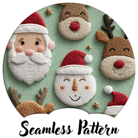 3D Knit Santa Friends (LIMITED 30)