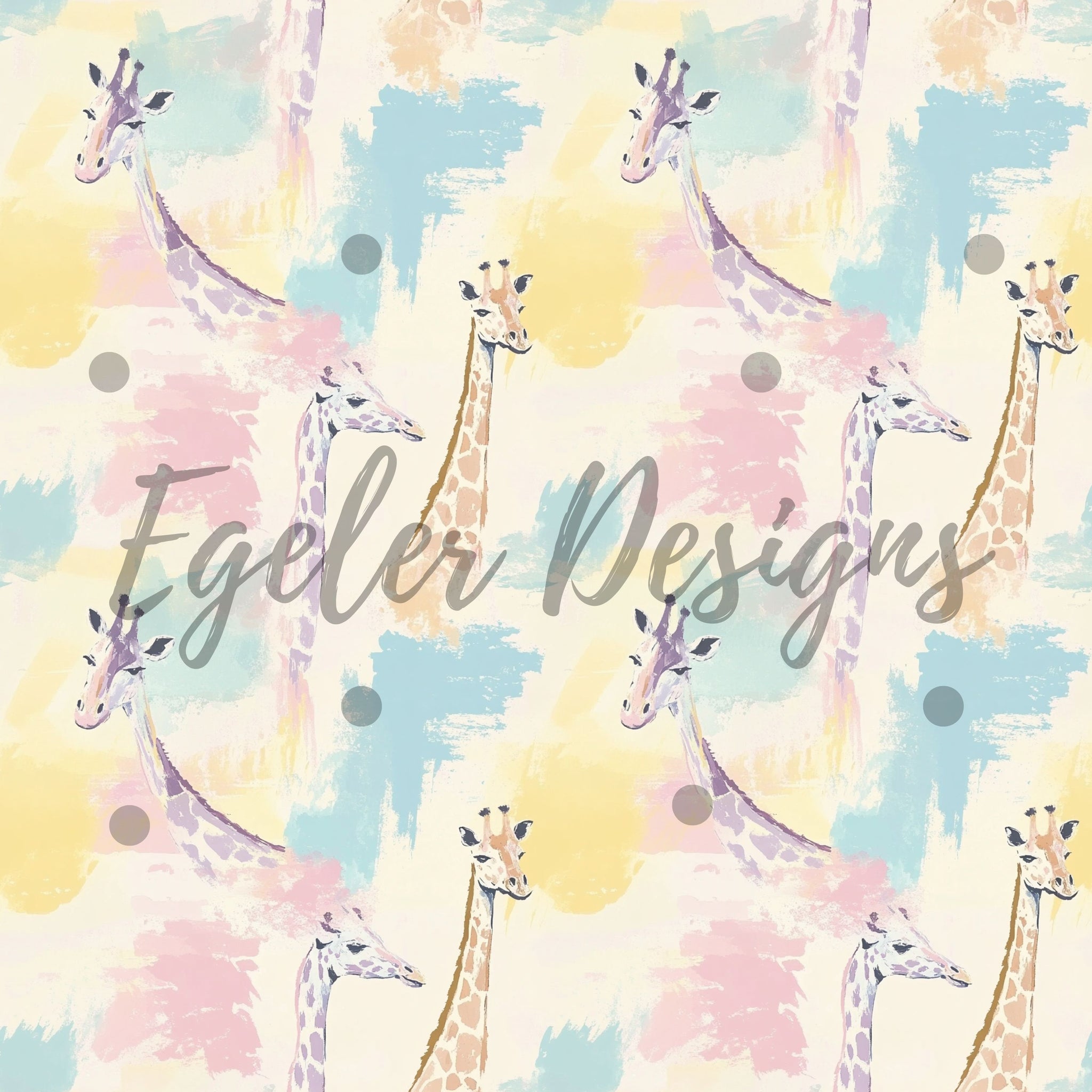 Pastel Giraffes LIMITED 15