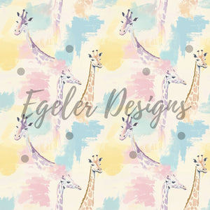 Pastel Giraffes LIMITED 15