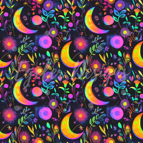 Neon Moon Floral