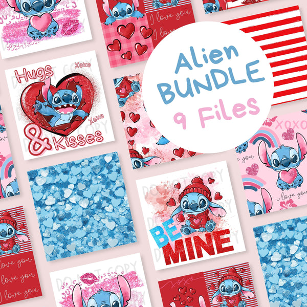 Alien Vday BUNDLE - 9 Files