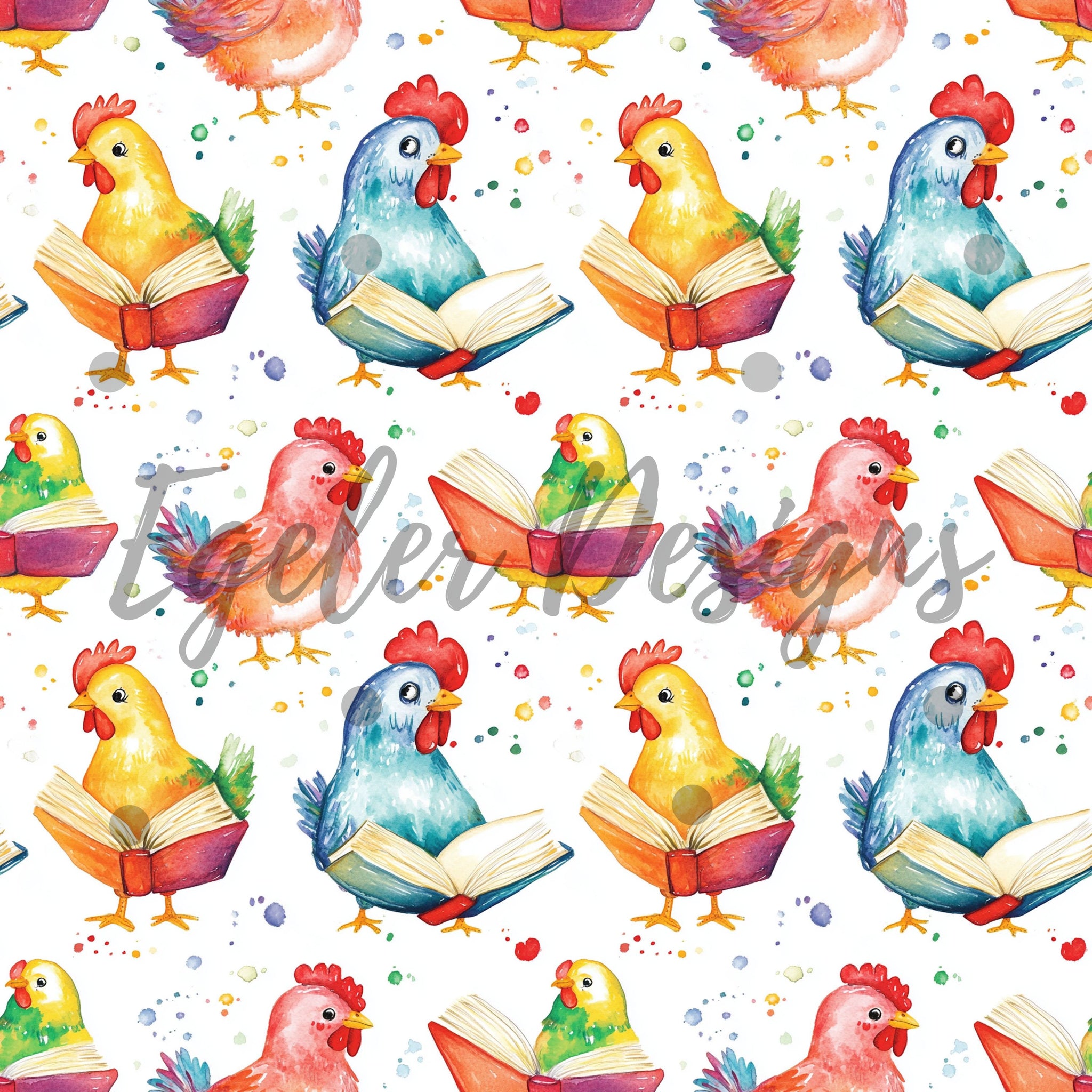 Rainbow Chickens Reading (LIMITED 15)