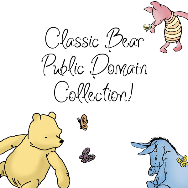 Classic Bear BUNDLE — EXCLUSIVE 12 Digitals