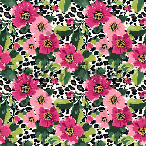 Leopard Floral