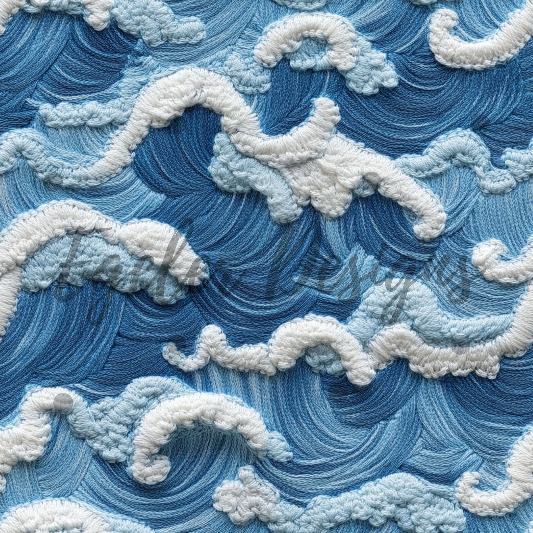Embroidery Waves (LIMITED 10)