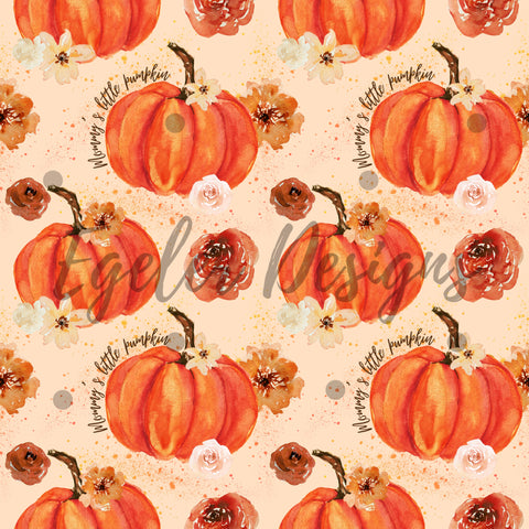 Mommy's Pumpkin Pattern