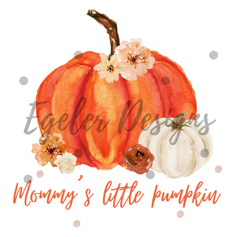 Mommy's Little Pumpkin PNG