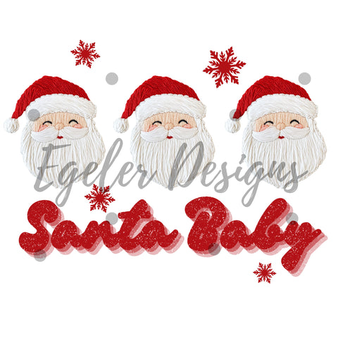 Santa Baby PNG (LIMITED 10)