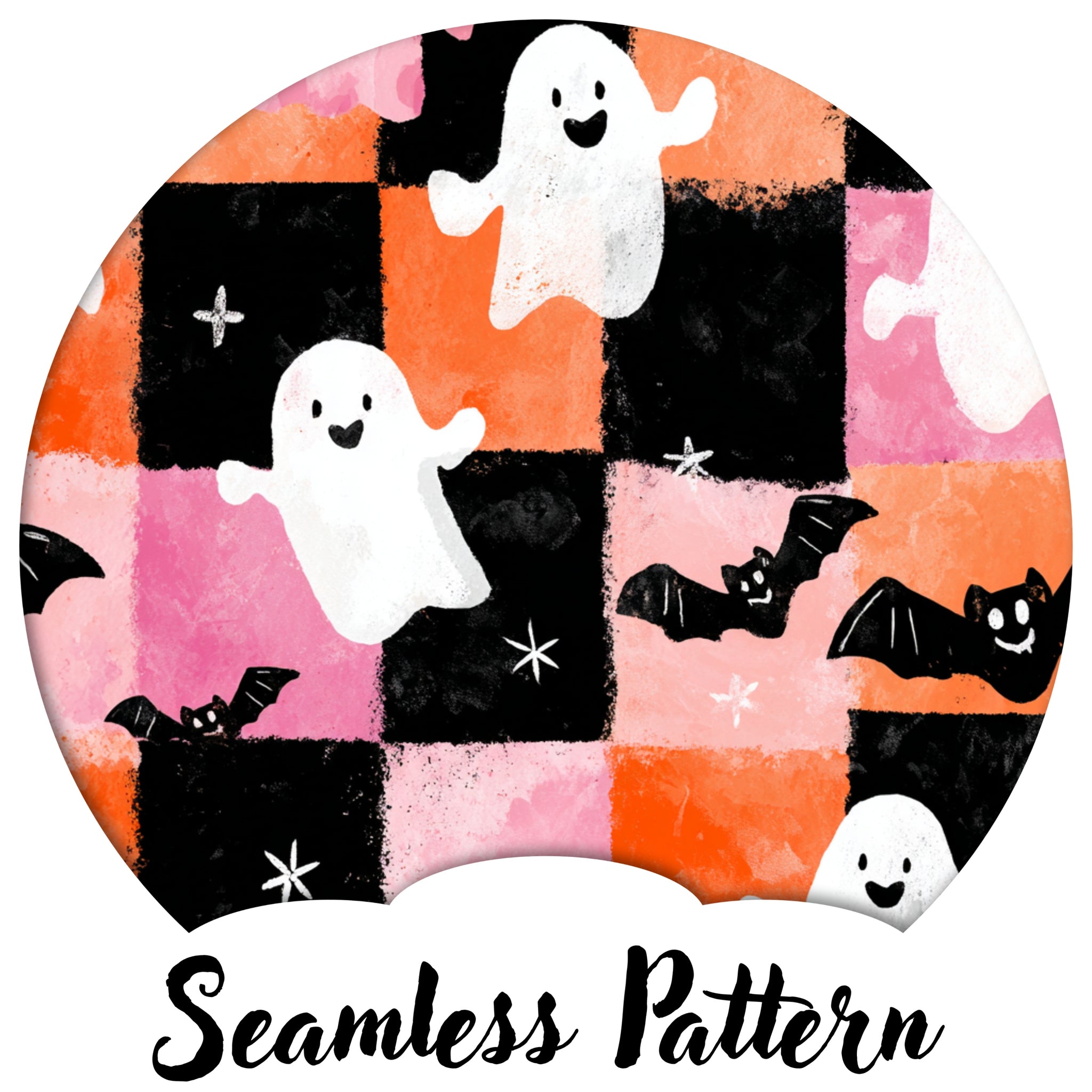 Pink Checker Ghosts (LIMITED 15)