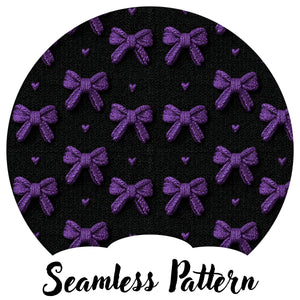 Embroidery Halloween Bows (LIMITED 15)