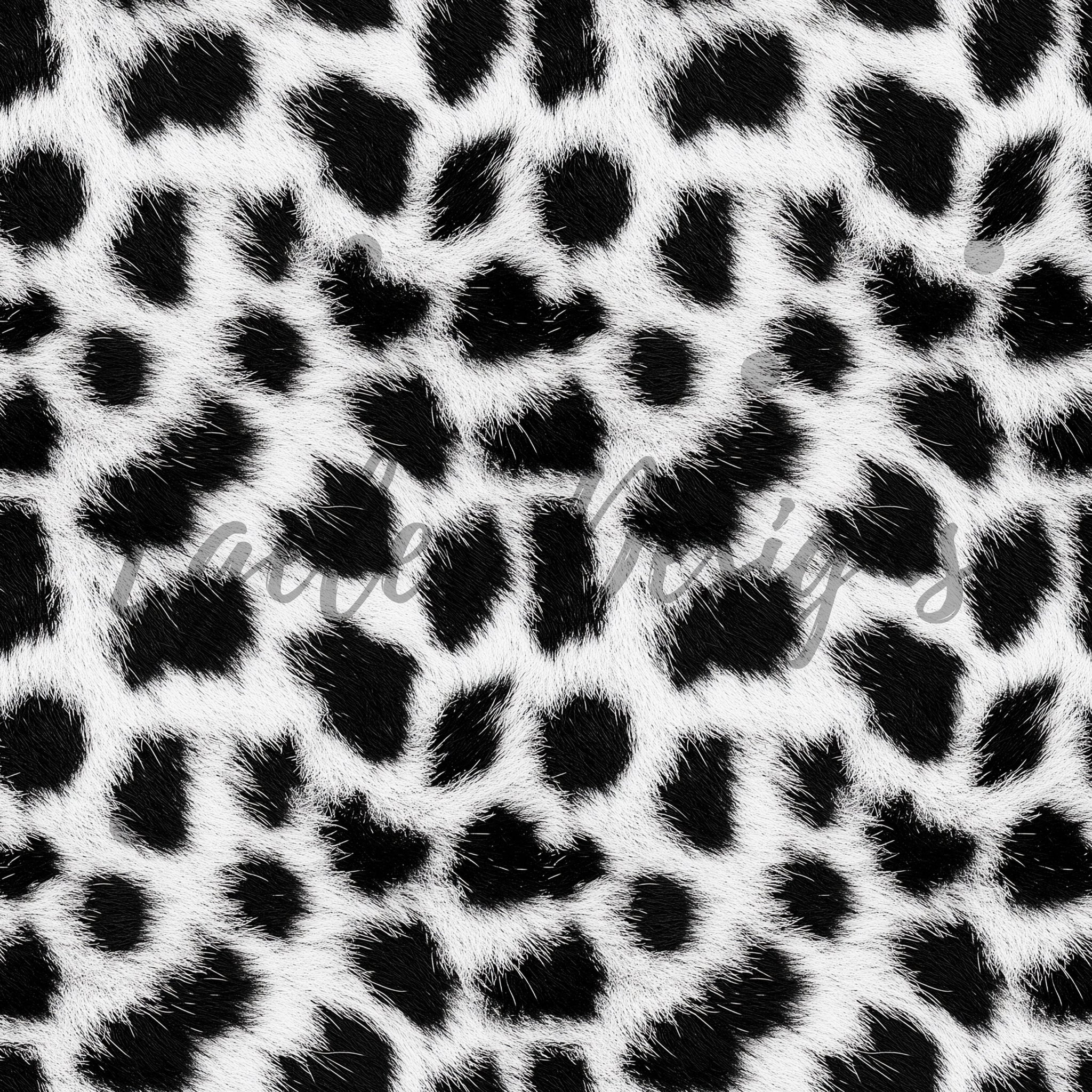 Black And White Fur (LIMITED 15)