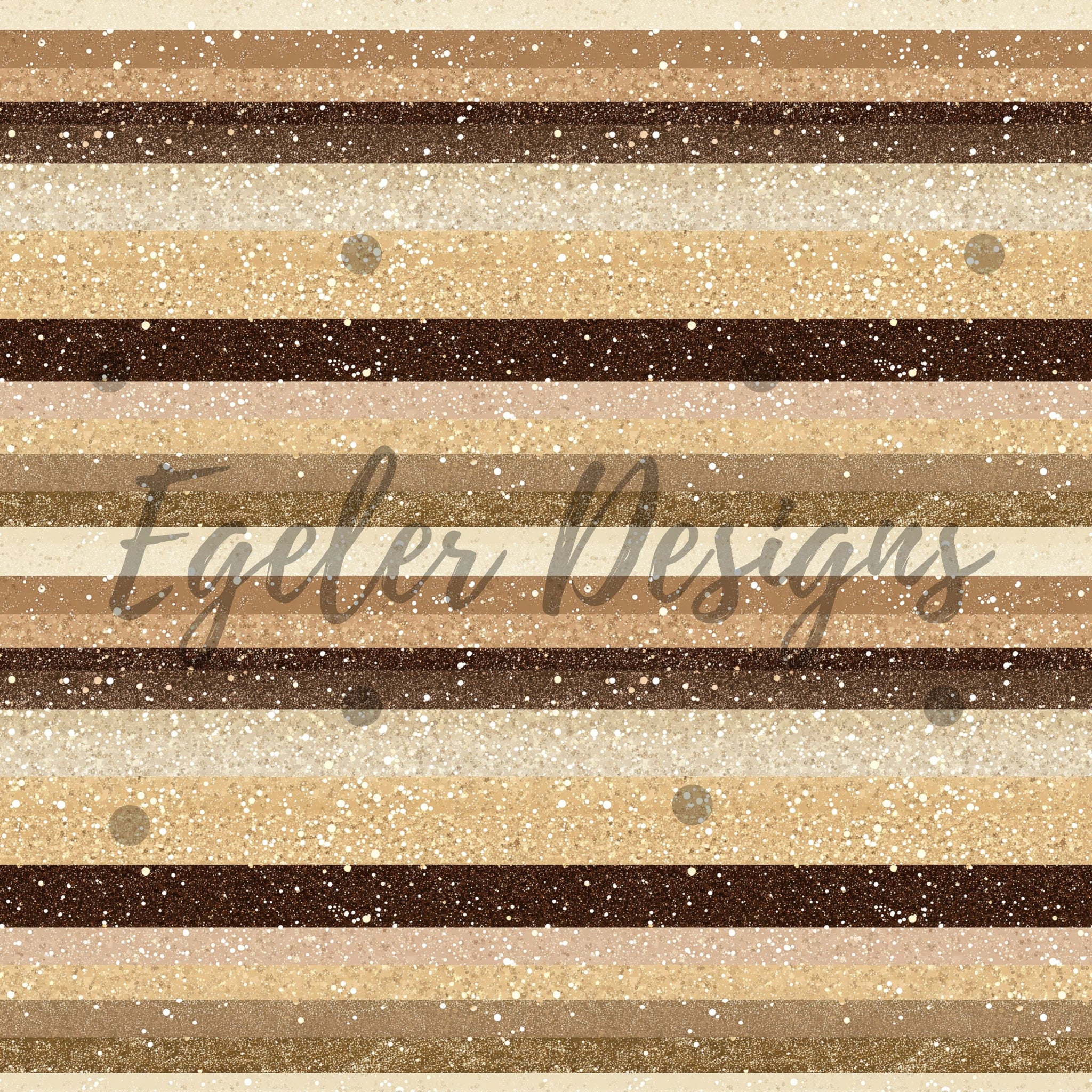 Glitter Stripes Brown (LIMITED 10)